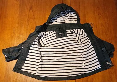 Sable & Mer Regenjacke Gr. 86 / 14, gefüttert, guter Zustand